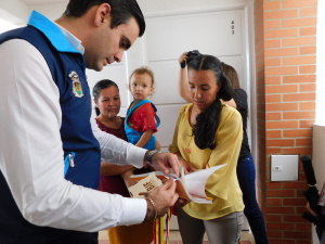 Proceso de entrega de viviendas